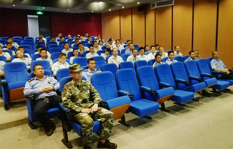 惠南消防中队到惠州华体会体育开展消防安全知识培训