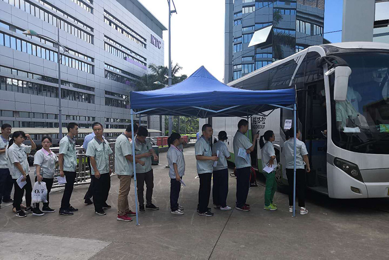 华体会体育公司开展2018年员工大型体检活动